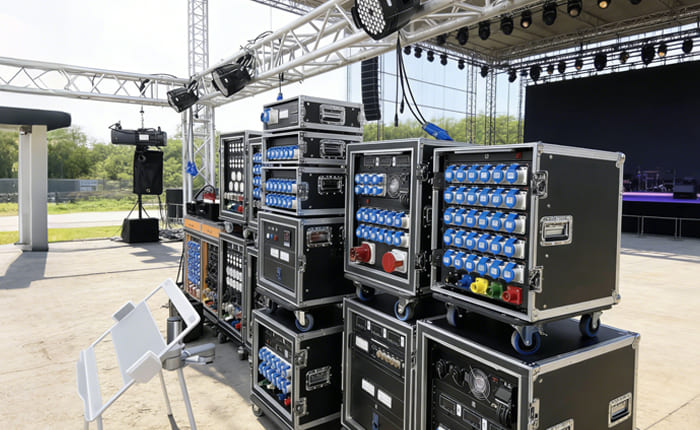 Industrial Plug Sockets for Film Production-Reliable Stage Lighting ...